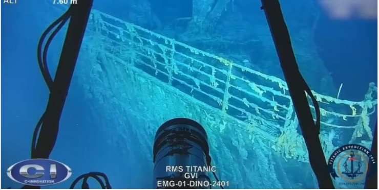 relitto originale titanic sciagura